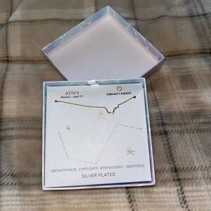 Beloved & Inspired Silver Plated Aries Necklace